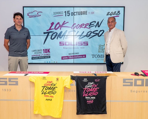 Soliss vuelve a ser el principal patrocinador de 10K CorrEnTomelloso y Carreras Infantiles