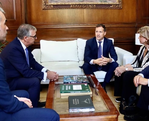 Soliss y su Fundación refuerzan su compromiso con la ciudad de Toledo en una visita institucional a su alcalde