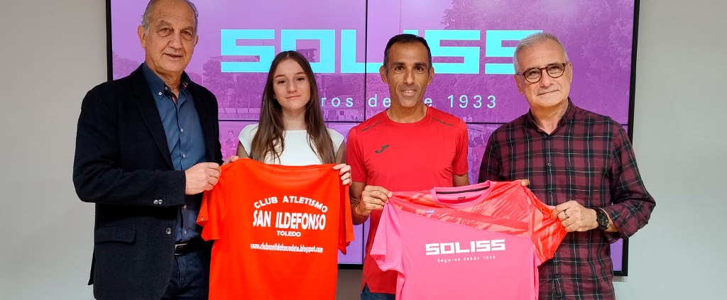 Soliss Seguros impulsa el deporte toledano con su patrocinio principal al Club de Atletismo San Ildefonso, que pasa a denominarse Soliss San Ildefonso”
