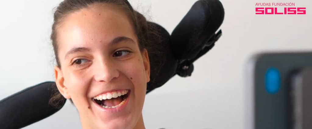 Gema Canales, símbolo de superación, protagoniza el nuevo vídeo de Ayudas Soliss