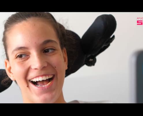 Gema Canales, símbolo de superación, protagoniza el nuevo vídeo de Ayudas Soliss