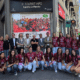 Soliss Balonmano Pozuelo se presenta en plena Gran Vía de Madrid antes de afrontar su histórica temporada en la Liga Guerreras Iberdrola